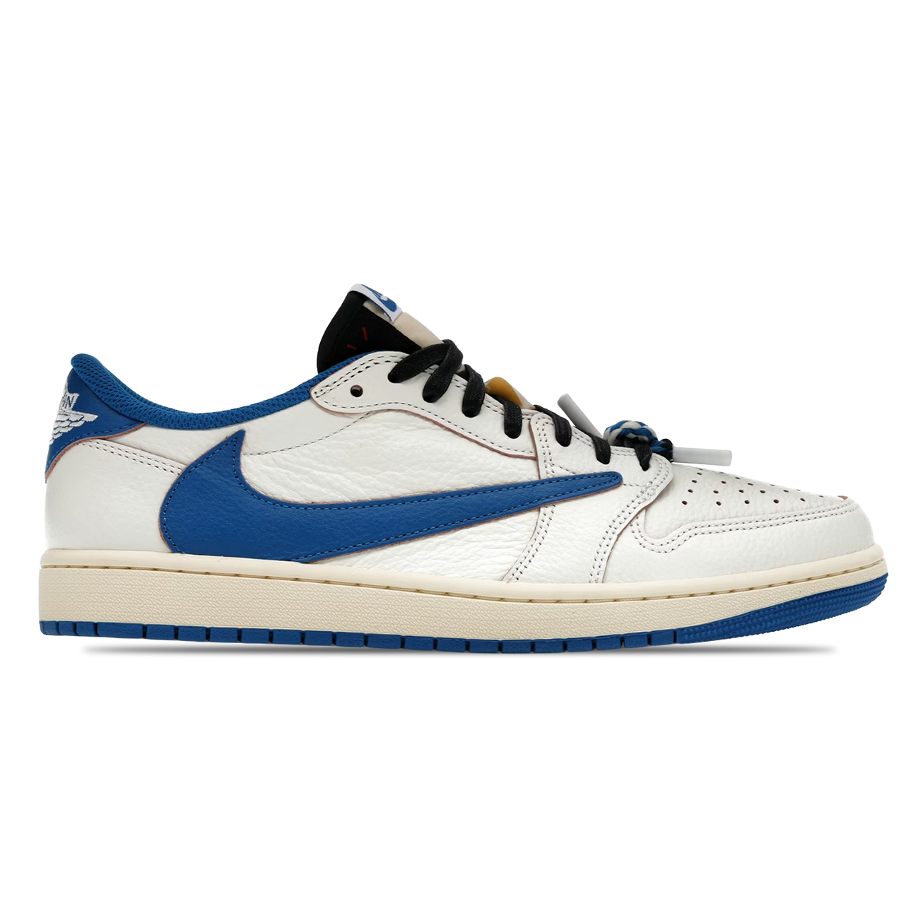 Air Jordan 1 Low Fragment Design x Sail Military Blue